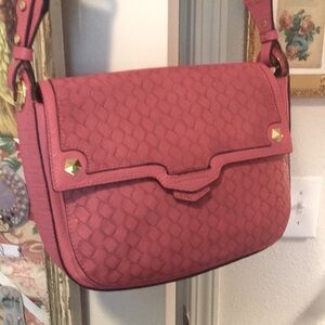 Sale - Beautiful pink genuine leather OrYANY Gaby crossbody bag